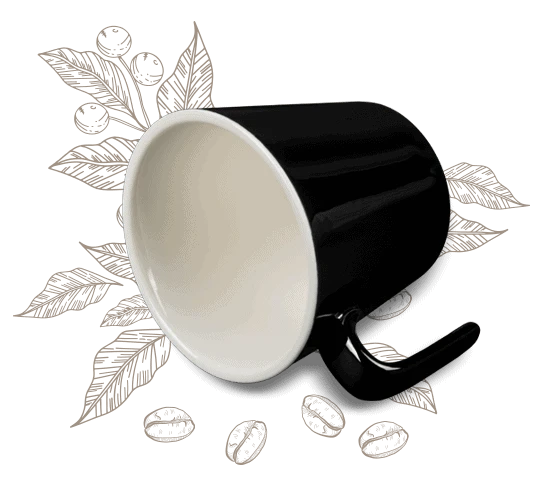 wnętrze filiżanki reklamowej Finezja