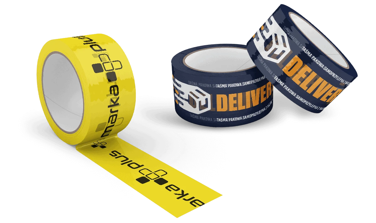 taśmy foliowe z nadrukiem