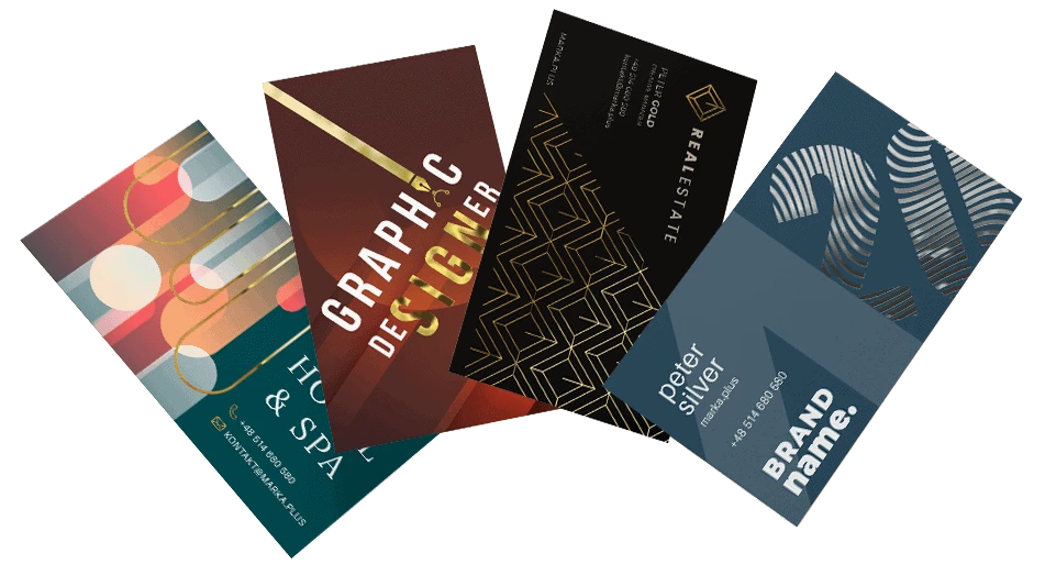 przykłady wizytówek z hotstamplingiem przykłady wizytówek z hotstamplingiem