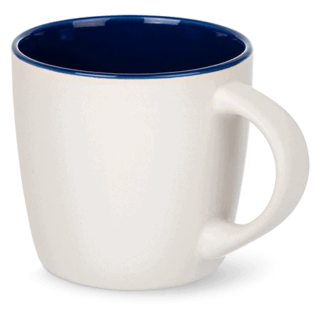 Kubek Multikolor z granatowym wnętrzem