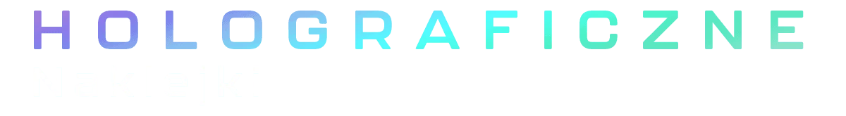 napis: Holograficzne