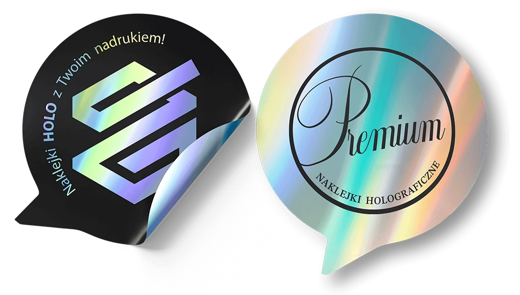 naklejki reklamowe holograficzne