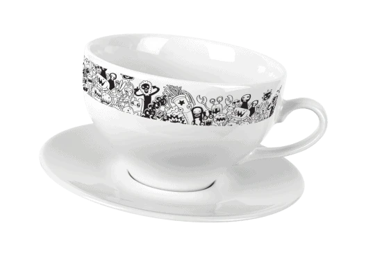 Filiżanka reklamowa Filiżankozilla 