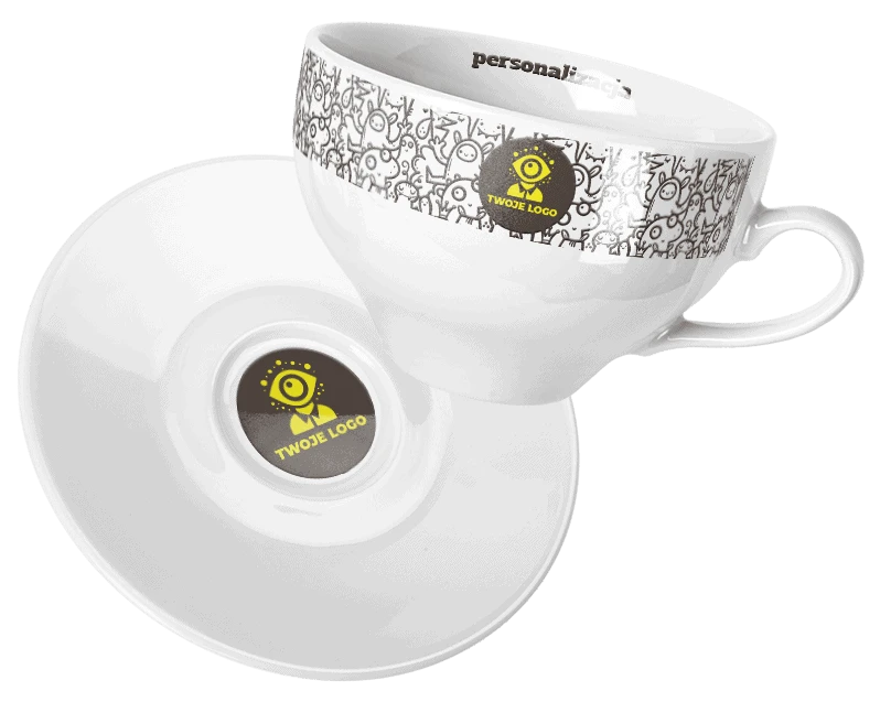 Filiżanka reklamowa Filiżankozilla z nadrukiem Filiżanka reklamowa Filiżankozilla z nadrukiem