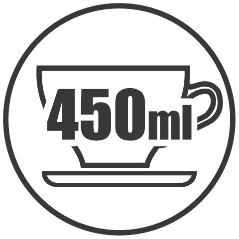 pojemność załadunku 450ml