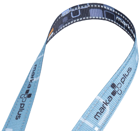 odblaskowa smycz reklamowa z nadrukiem