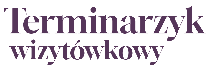 Terminarzyk wizytówkowy