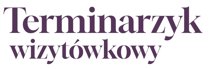 Terminarzyk wizytówkowy