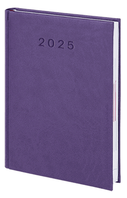 kalendarz książkowy standard kolor fioletowy