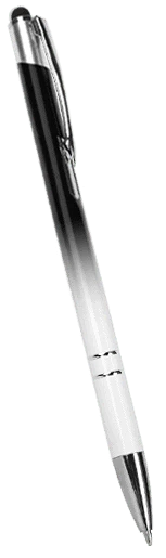 długopis reklamowy kolor czarno – biały długopis reklamowy kolor czarno - biały