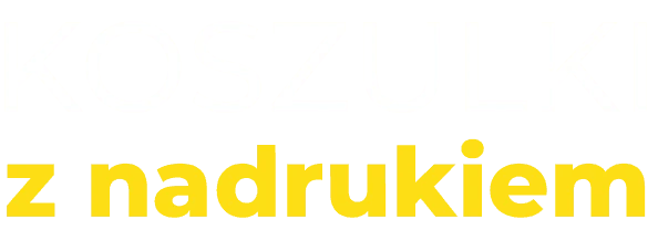 napis: Koszulki z nadrukiem