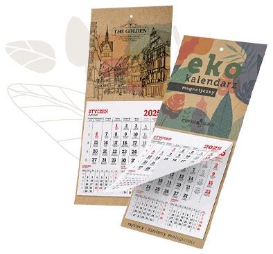 eko Kalendarze na lodówkę
