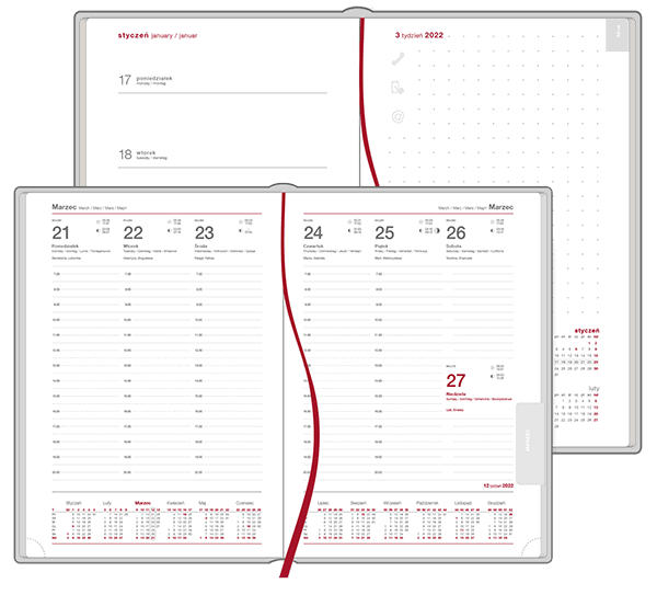 kalendarium tygodniowe