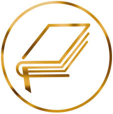 złota tasiemka do zaznaczania ważnych stron