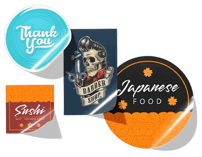 Naklejki z kolorowym nadrukiem