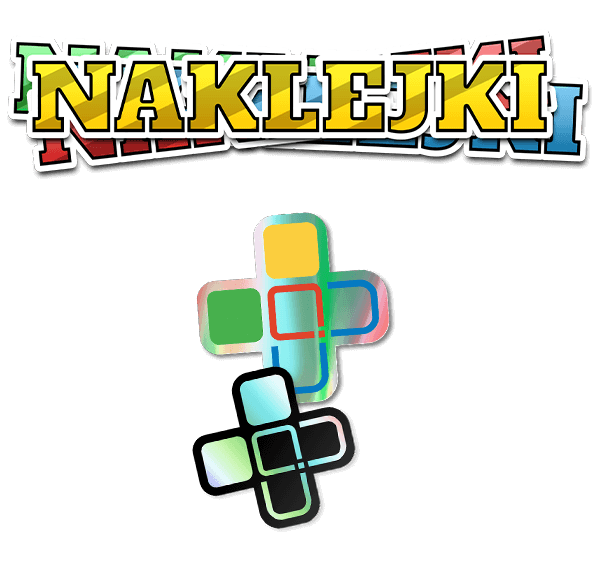 napis: naklejki