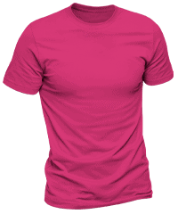 koszulka z nadrukiem kolor: magenta koszulka z nadrukiem kolor: magenta