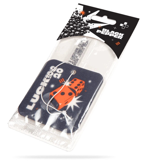 zawieszka zapachowa z reklamą