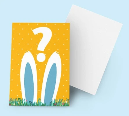 firmowe kartki wielkanocne - wzór indywidualny