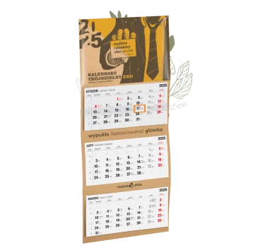 Kalendarze trójdzielne Eko