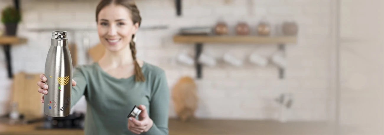 butelka z nadrukiem Stalove