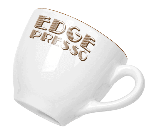 filiżanka reklamowe EdgePresso filiżanka reklamowe EdgePresso