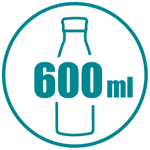 pojemność 600 ml