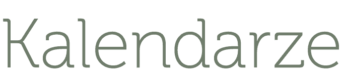 napis: Kalendarze