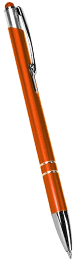 długopis reklamowy kolor pomarańczowy długopis reklamowy kolor pomarańczowy