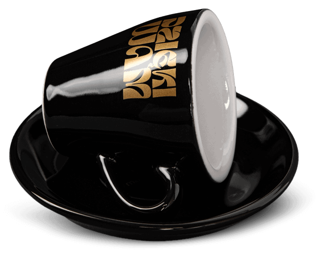 filiżanki do espresso złocone