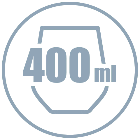 pojemność 400 ml pojemność 400 ml