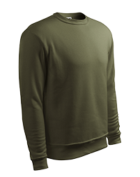 bluza reklamowa bez kaptura, kolor: military