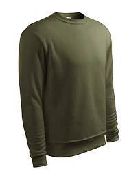 bluza reklamowa bez kaptura, kolor: military bluza reklamowa bez kaptura, kolor: military