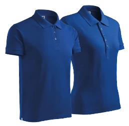 koszulki polo - kolor chabrowy