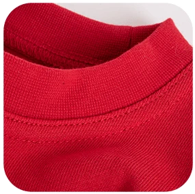 lamówka z dzianiny ściągaczowej 1:1 z dodatkiem 5 % elastanu