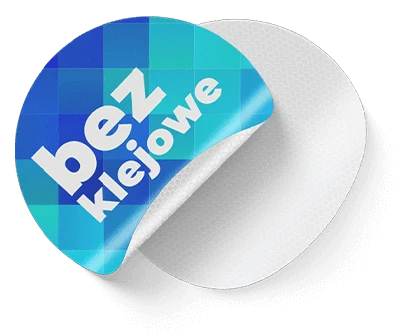 Naklejki reklamowe Bezklejowe