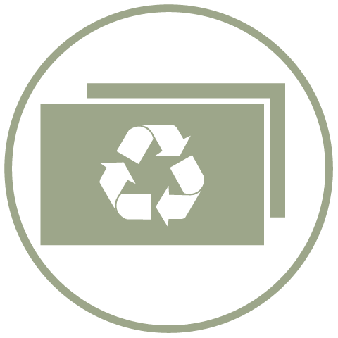 papier KRATF z recyklingu
