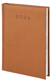kalendarz książkowy standard kolor brązowy kalendarz książkowy standard kolor brązowy