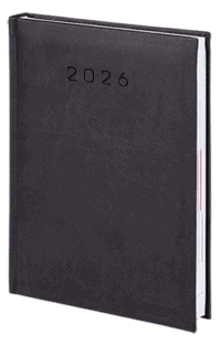 kalendarz książkowy standard kolor czarny kalendarz książkowy standard kolor czarny