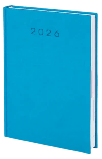 kalendarz książkowy standard kolor błękitny kalendarz książkowy standard kolor błękitny