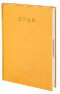 kalendarz książkowy standard kolor żółty kalendarz książkowy standard kolor żółty