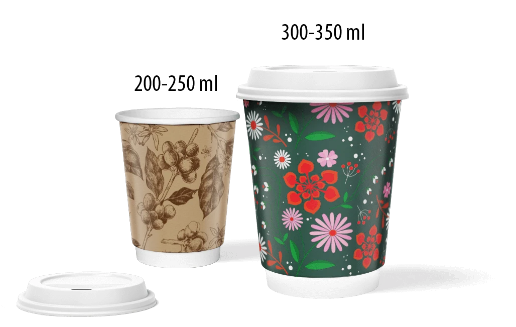 kubki papierowe różne pojemności kubki papierowe różne pojemności
