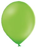 ekologiczny balon - kolor lime green