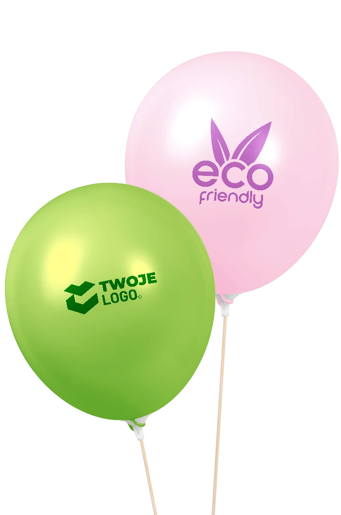 Balony Eko z nadrukowanym logo