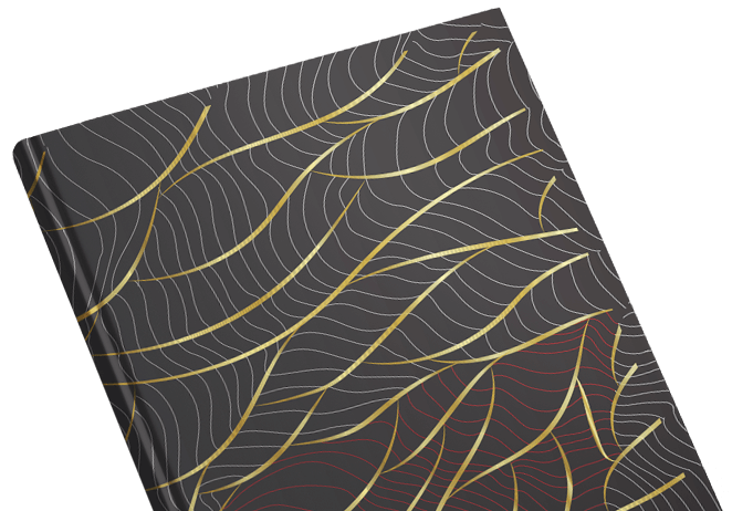 notesy reklamowe ze złoceniem