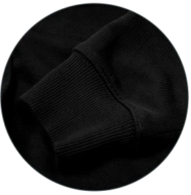 detale w bluzie reklamowej Gold – ściągacz detale w bluzie reklamowej Gold - ściągacz