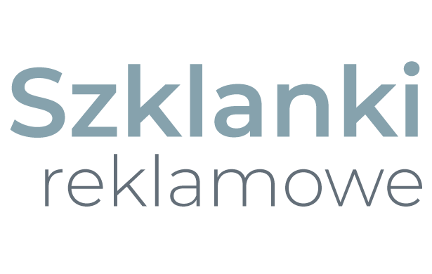 napis: Szklanki reklamowe