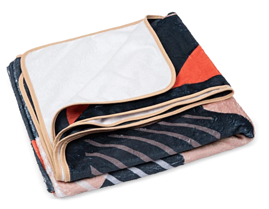 koc polarowy z nadrukiem reklamowym