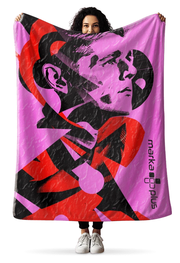 koc z firmowym nadrukiem