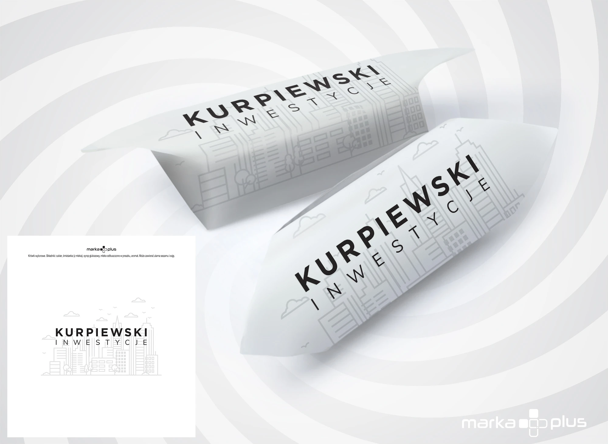 Wizualizacja proaktywna - krówki reklamowe Kurpiewski Inwestycje